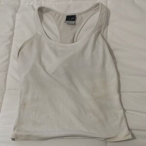 Women's Nike White Tank Top